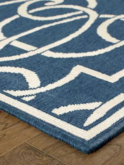 Meridian 8'6" x 13' Navy Rug