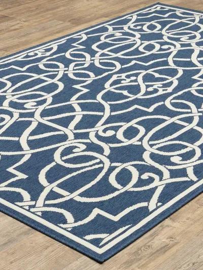 Meridian 8'6" x 13' Navy Rug