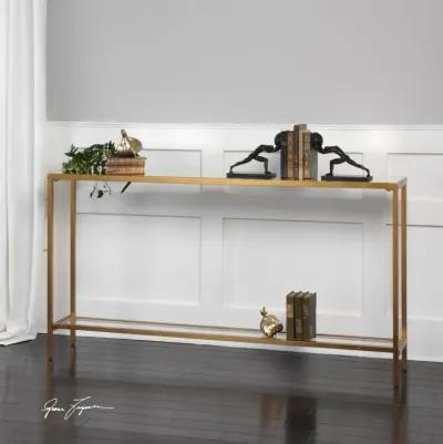 Uttermost Hayley Gold Console Table