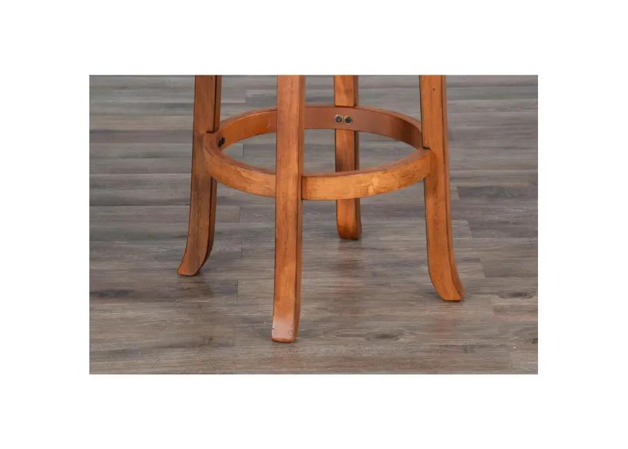 Sunny Designs Bar Swivel Stool, Cushion Seat