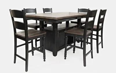 Jofran Counter Height Seven-Piece Dining Set