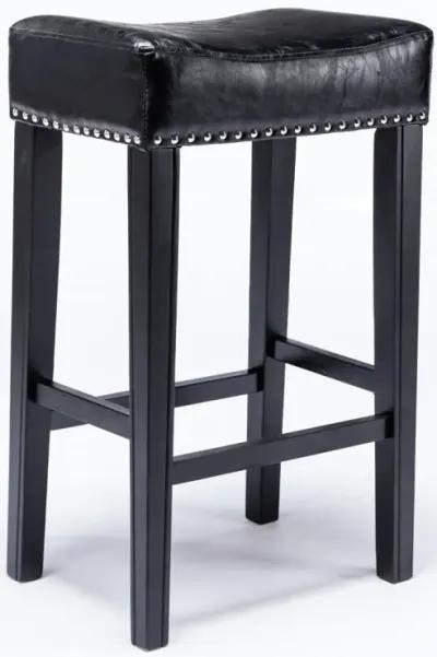 29" Backless Faux Leather Bar Stools (Set of 2)