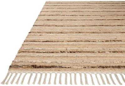 Nico Natural/Bark 3'6" x 5'6" Accent Rug by Magnolia Home by Joanna Gaines x Loloi