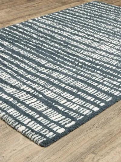 Galileo 7'10" x 10'10" Blue Rug