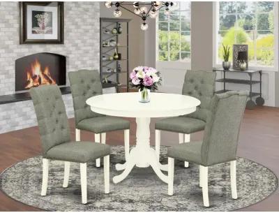 Dining Room Set Linen White