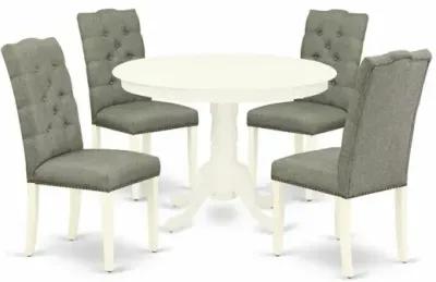 Dining Room Set Linen White