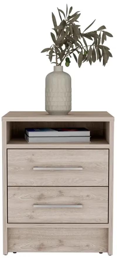 Nightstand Cartiz, Bedroom, Light Gray