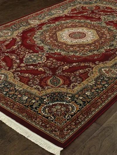 Masterpiece 6'7" x 9'6" Red Rug