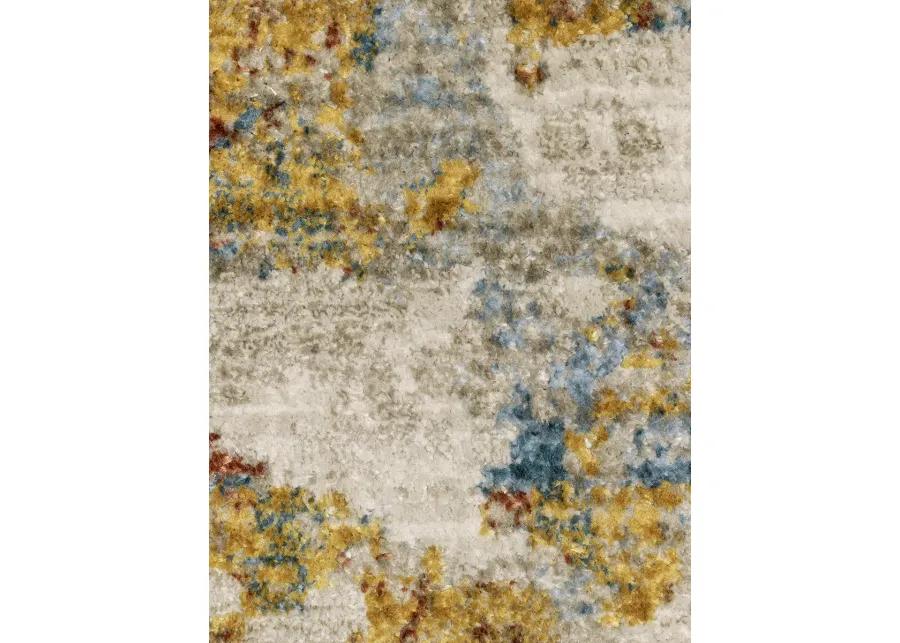 Bauer 2'3" x 7'6" Beige Rug