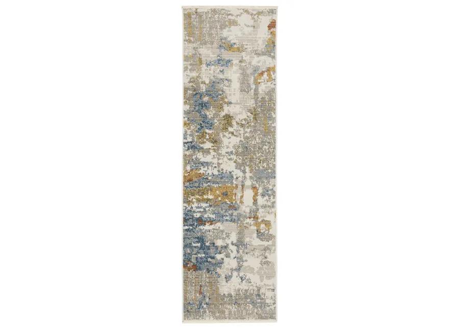 Bauer 2'3" x 7'6" Beige Rug