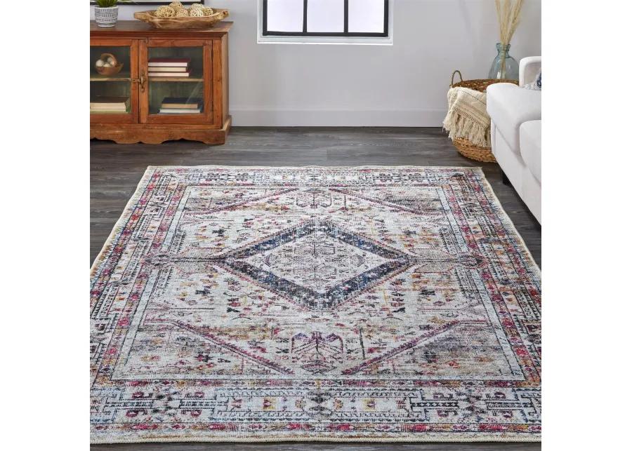 Percy 39AMF Ivory/Red/Pink 9'2" x 12' Rug