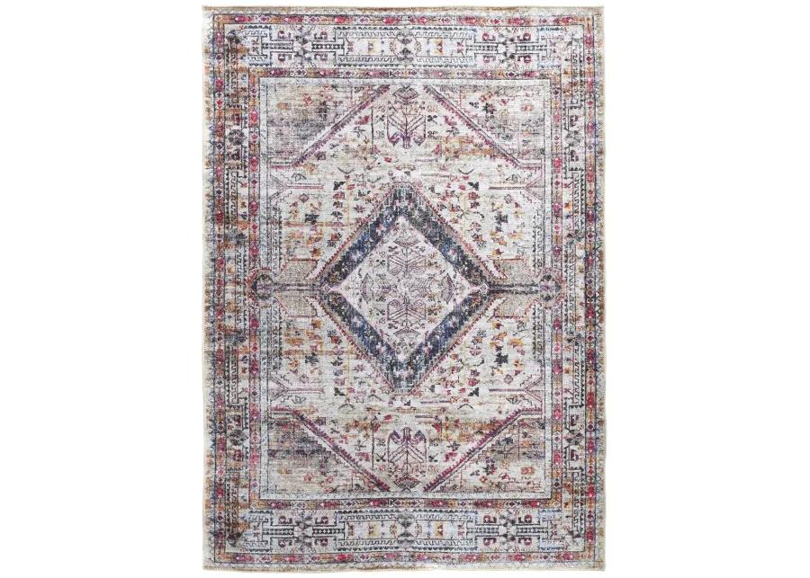 Percy 39AMF Ivory/Red/Pink 9'2" x 12' Rug