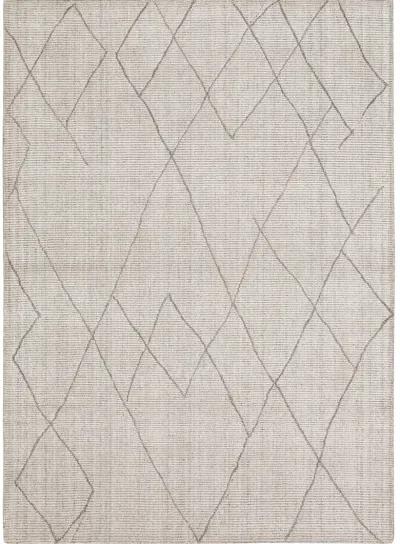 Tangier Tribal Diamond Silver 2' X 8' Rug