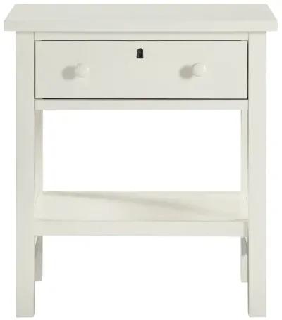 Comfort Pointe Franklen 1-drawer Storage Nightstand - Antique White