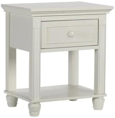 Baby Cache Montana Nightstand Glazed White