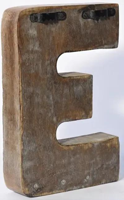 Vintage Gray Handmade Eco-Friendly "3" Numeric Number For Wall Mount & Table Top D�cor