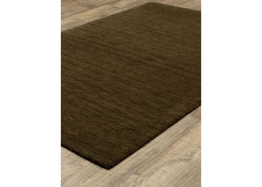 Aniston II 2'6" x 8' Brown Rug