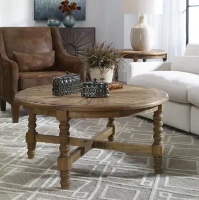 Samuelle Wooden Coffee Table