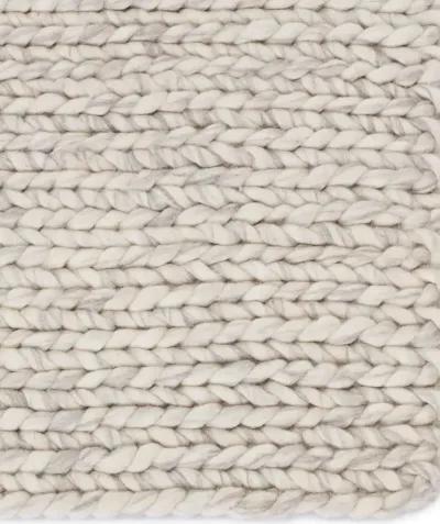 Scandinavia Dula Braiden White 8' x 10' Rug