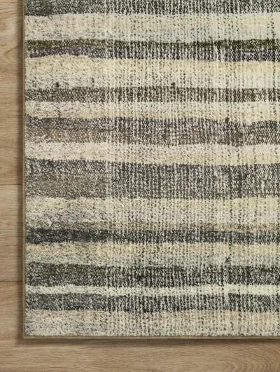 Humphrey HUM01 Natural/Moss 5' x 7' Rug