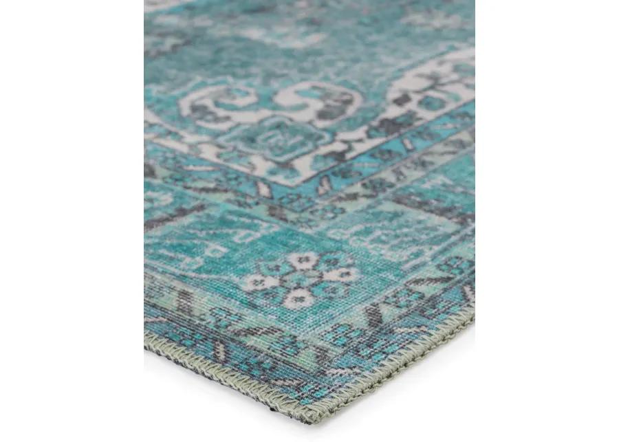 Harman By Katelester Tamara Blue 2'6" x 10' Runner Rug