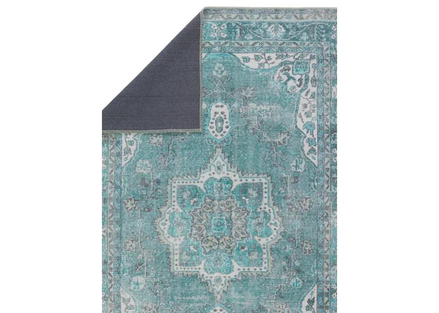 Harman By Katelester Tamara Blue 2'6" x 10' Runner Rug