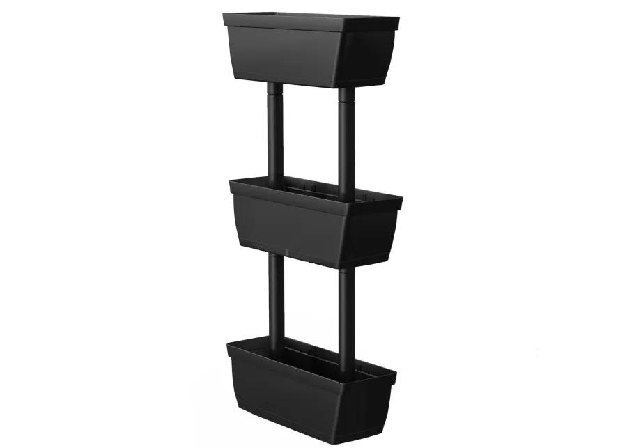 3-Tier Freestanding Vertical Plant Stand for Gardening and Planting Use