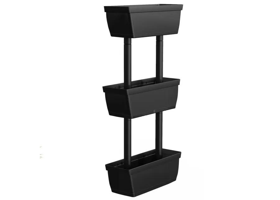 3-Tier Freestanding Vertical Plant Stand for Gardening and Planting Use