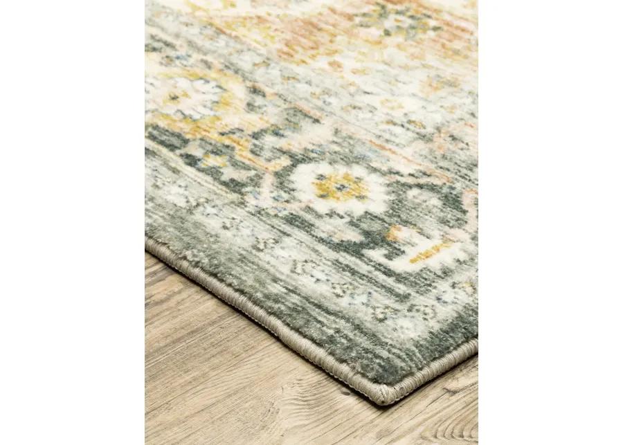 Savoy 7'5" x 10' Grey Rug