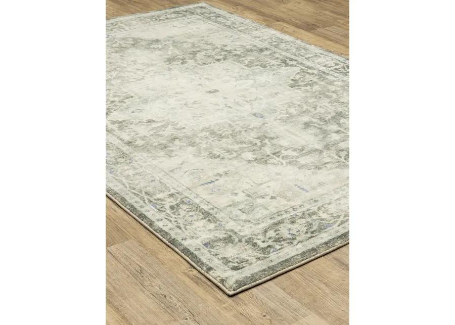 Savoy 7'5" x 10' Grey Rug