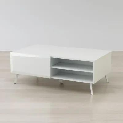 Altus 43" Coffee Table Gloss White