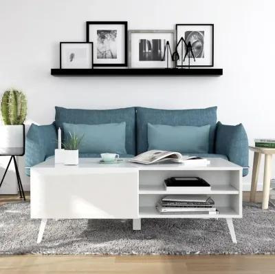 Altus 43" Coffee Table Gloss White