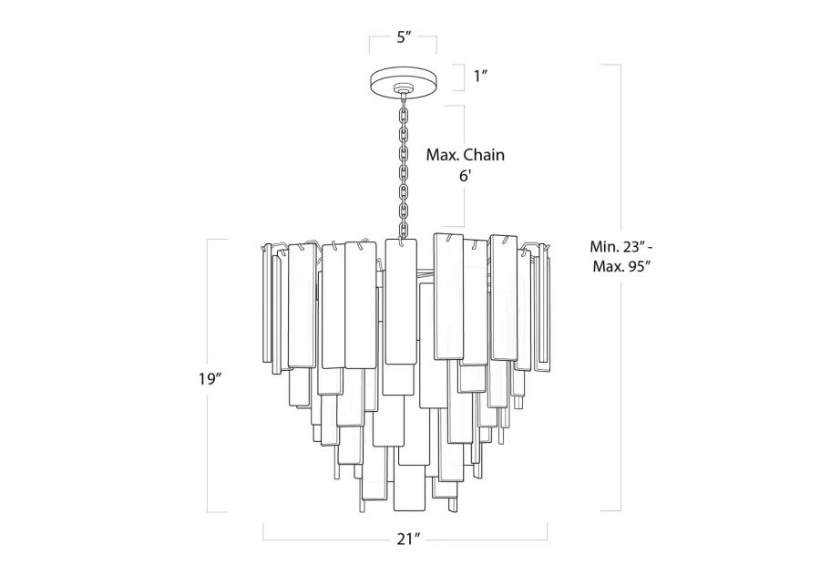 Glacier Chandelier Small