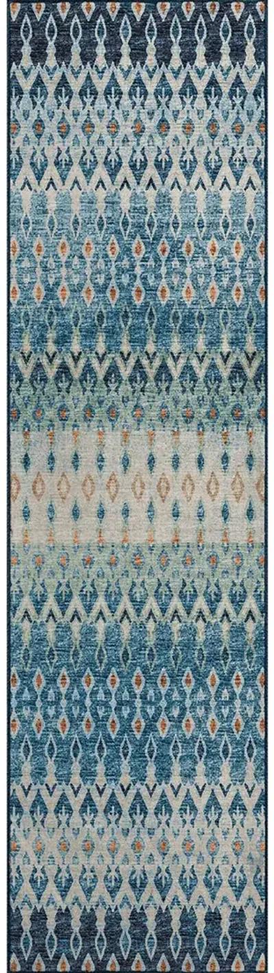 Brisbane BR1 Indigo 2'3" x 7'6" Rug