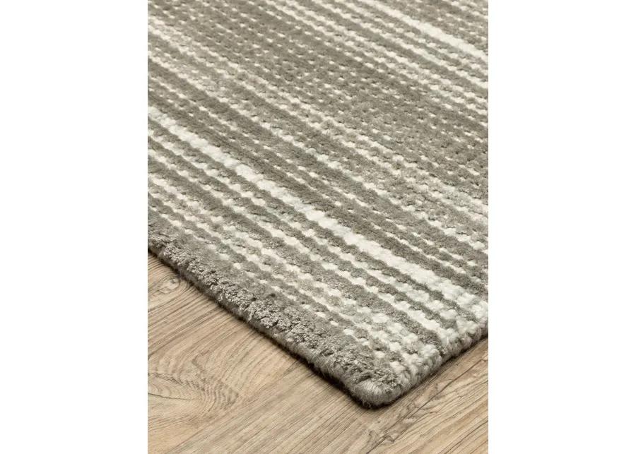 Circa 5' x 8' Grey Rug