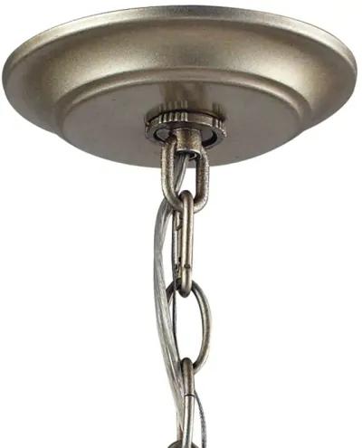 Chandette 14'' Wide 4-Light Silver Chandelier