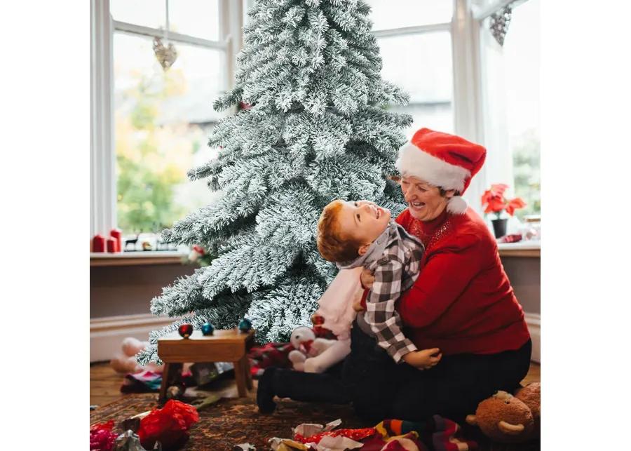 Snow Flocked Artificial Christmas Tree