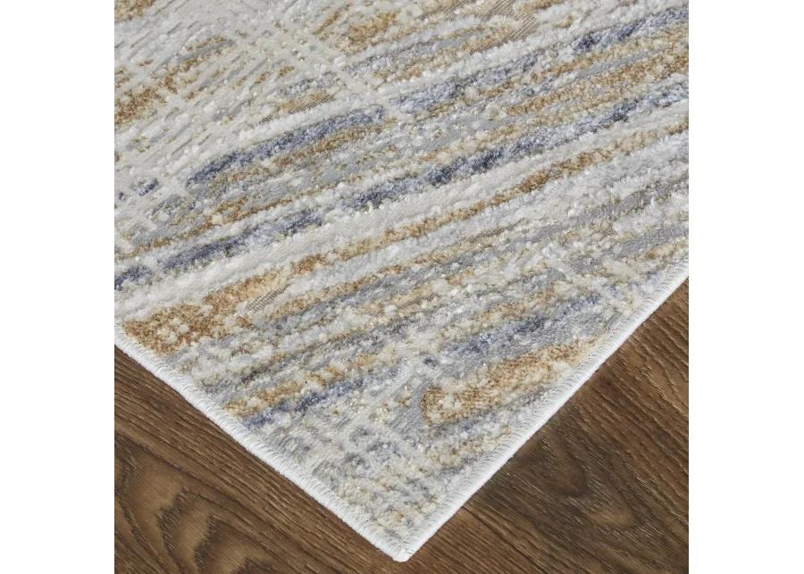 Laina 39G6F Tan/Ivory/Gray 3' x 12' Rug