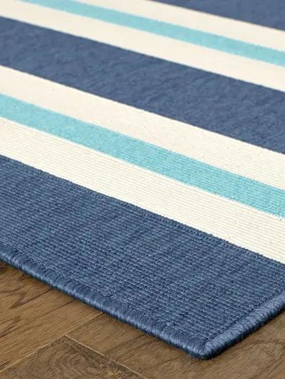 Meridian 7'10" Blue Rug