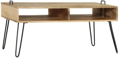 vidaXL Coffee Table Solid Mango Wood 39.4"x23.6"x17.7"