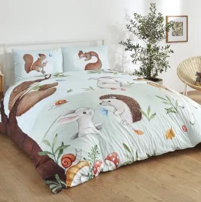 Enchanted Forest 100% Cotton Duvet & Pillowcase Set - Full/Queen