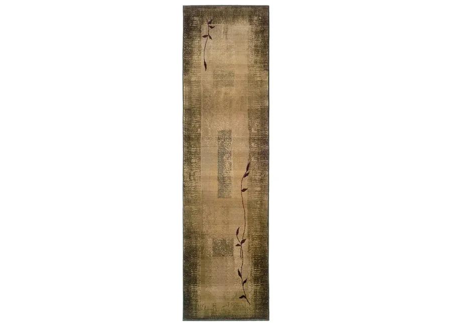 Generations 2'3" x 7'6" Grn Rug