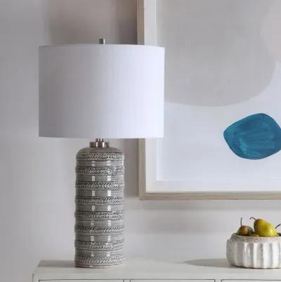 Uttermost Alenon Light Gray Table Lamp