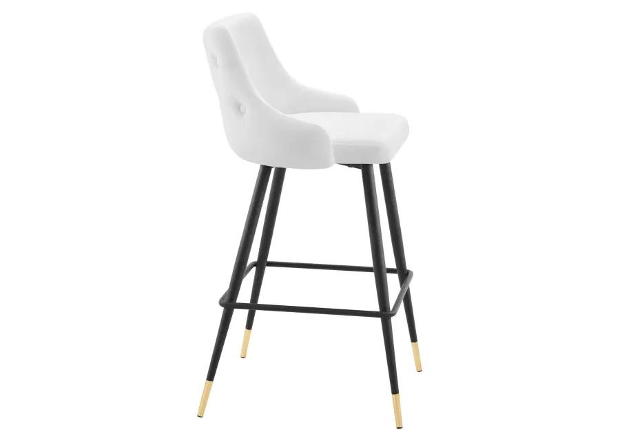 Adorn Performance Velvet Bar Stool