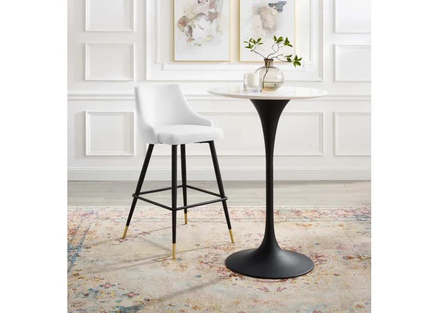 Adorn Performance Velvet Bar Stool