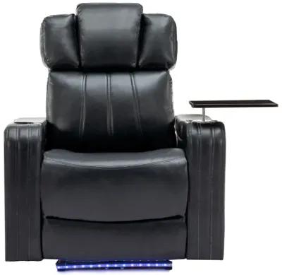 Home Theater Recliner with Speaker, LED Lights, USB Ports