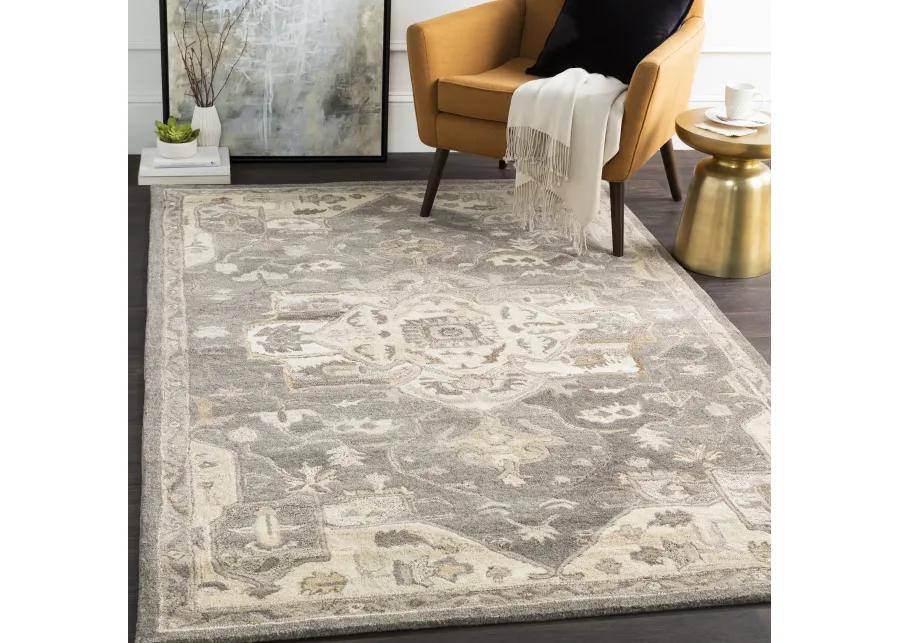 Caesar CAE-1144 8' Round Beige Rug