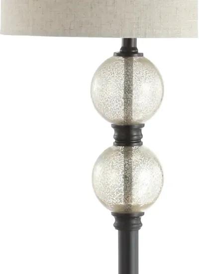 January Glass/Metal LED Floor Lamp