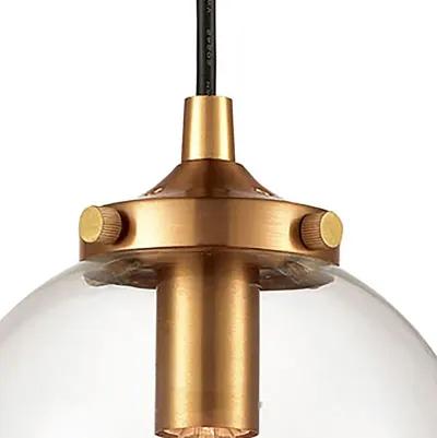 Boudreaux 6'' Wide 1-Light Gold Mini Pendant