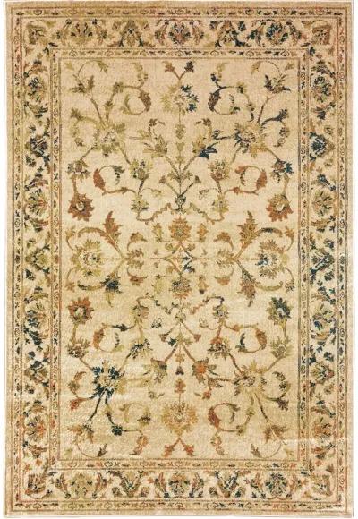 Juliette 3'10" x 5'5" Beige/Gold Rug